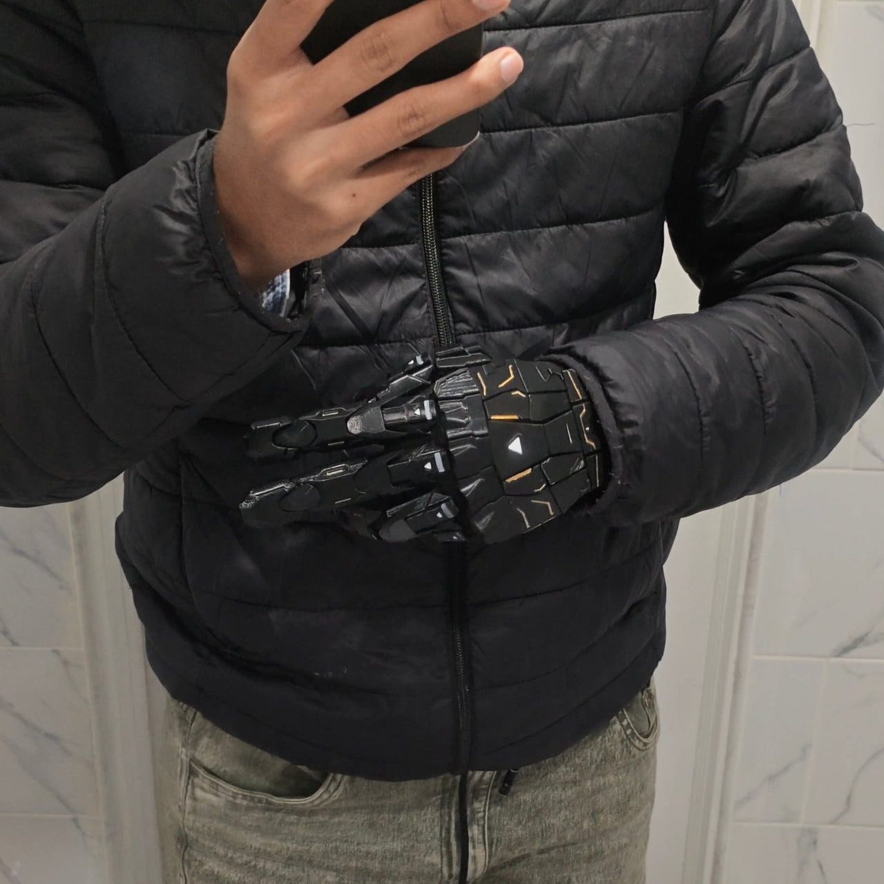 ZeeGlov Mecha Armor - Premium 3D Gothic Gloves